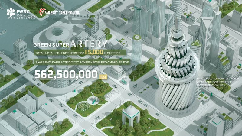 “ Green Super Artery ” Large Cross-Section Steel-Cored Aluminum Stranded Wire ...